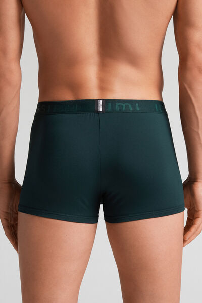 Boxer homme en microfibre avec logo