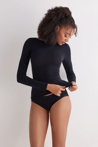 Pamučna majica The Sensual Cotton s lađa izrezom