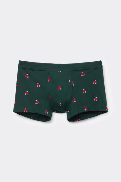 Boxer en coton Natural Fresh imprimé scooter