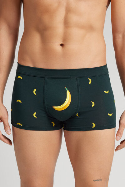 Boxer en coton Superior imprimé Bananes
