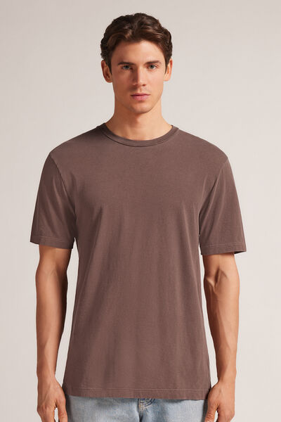 Washed Collection コットン Tシャツ