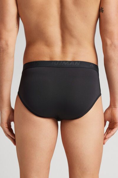 Slip aus Mikrofaser mit Logo