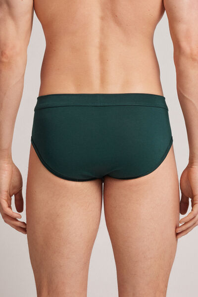 Calzoncillo slip de colores básicos en algodón