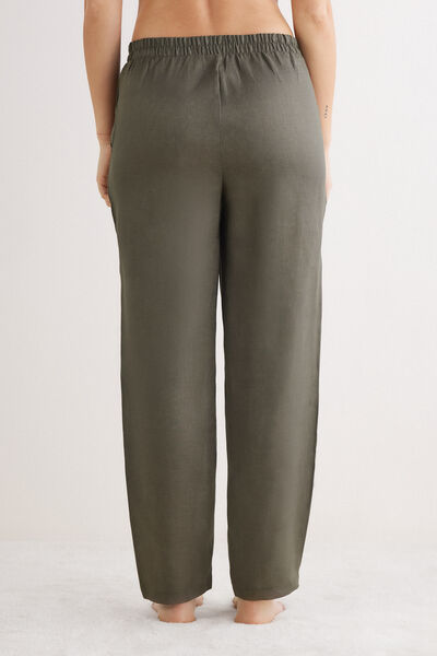 Hose aus Leinenstoff