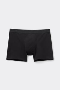 Cotton Boxers with Exposed Elasticated Waistband