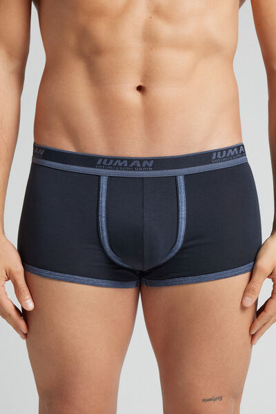 Boxer in Cotone Superior con Logo