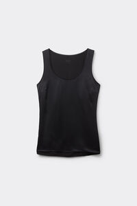 Camiseta de Tirantes de Seda y Modal