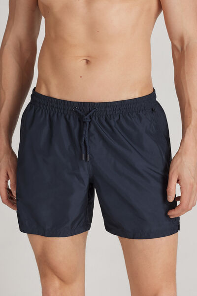 Shorts de Baño de Color Liso