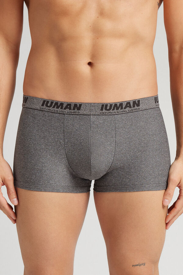 Boxer en microfibre à logo
