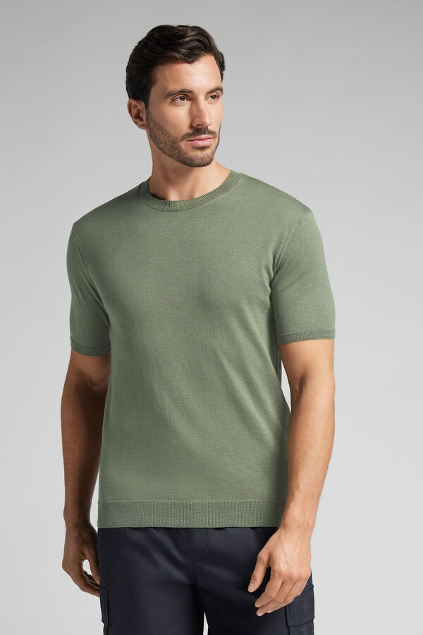 Slub Cotton Jersey T-Shirt