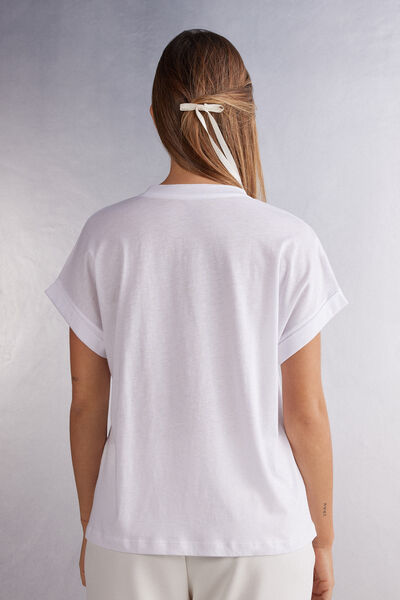 Maglia Manica Corta con Risvolto in Cotone Ultrafresh